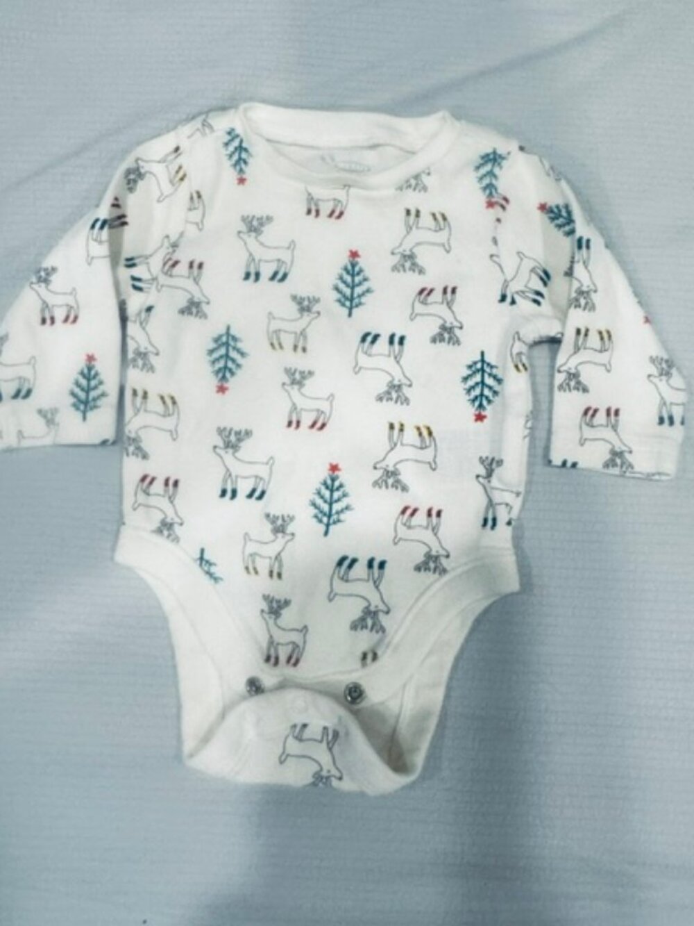 Old Navy REINDEER One Pc 0-3 Months Christmas